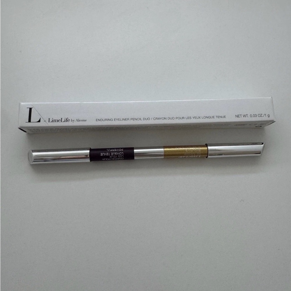LimeLife by Alcone Enduring Eyeliner Pencil Duo - Pure Gold Powerful